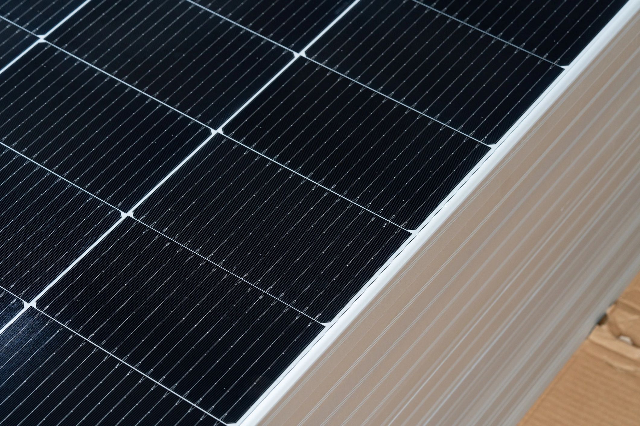 Solar panel close-up representing renewable energy projects